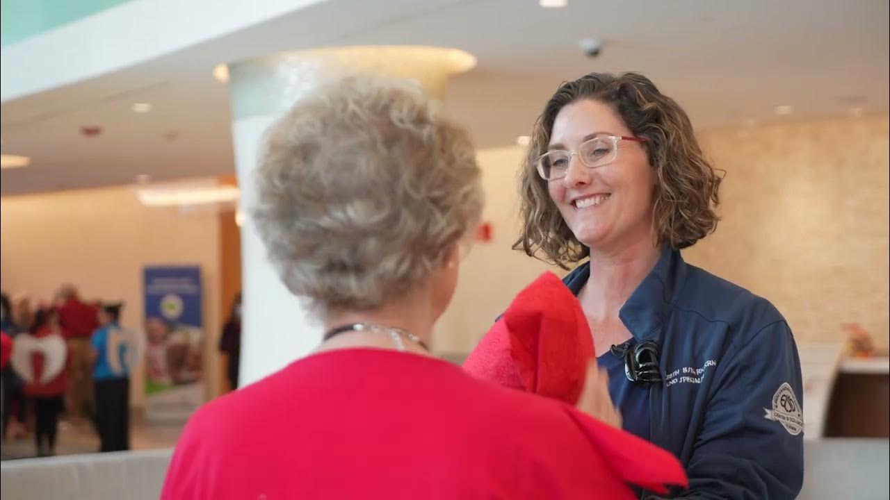 Volunteers Donate Heart Pillows to AdventHealth YouTube