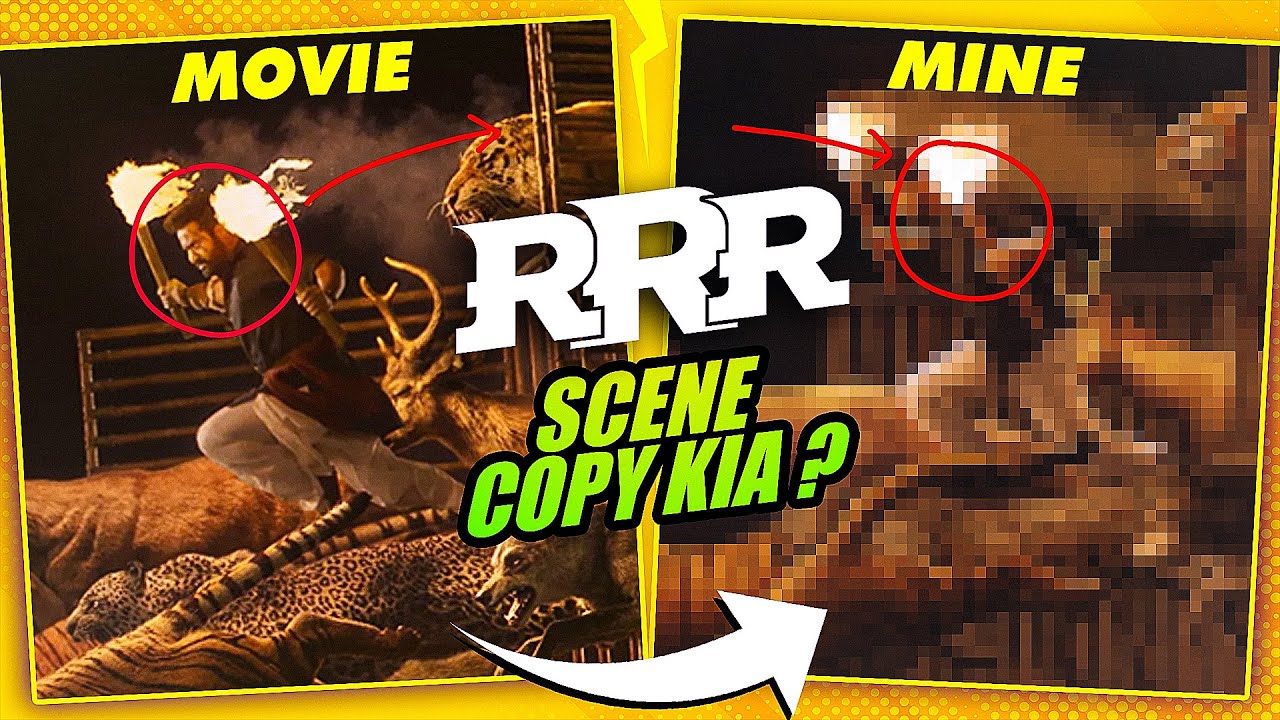 ReCreating RRR Scene || Bhai Dimag kharab ho gaya #rrr - YouTube