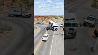 Celebrity Realistic Highway Car Crashes #98 | BeamNG.drive Net Worth