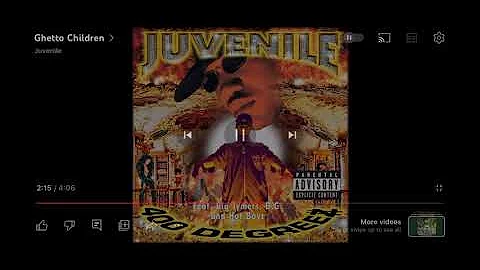 Juvenile - Ghetto Children (fast)