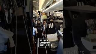 Phuket to Frankfurt $2,096 Condor Business Class