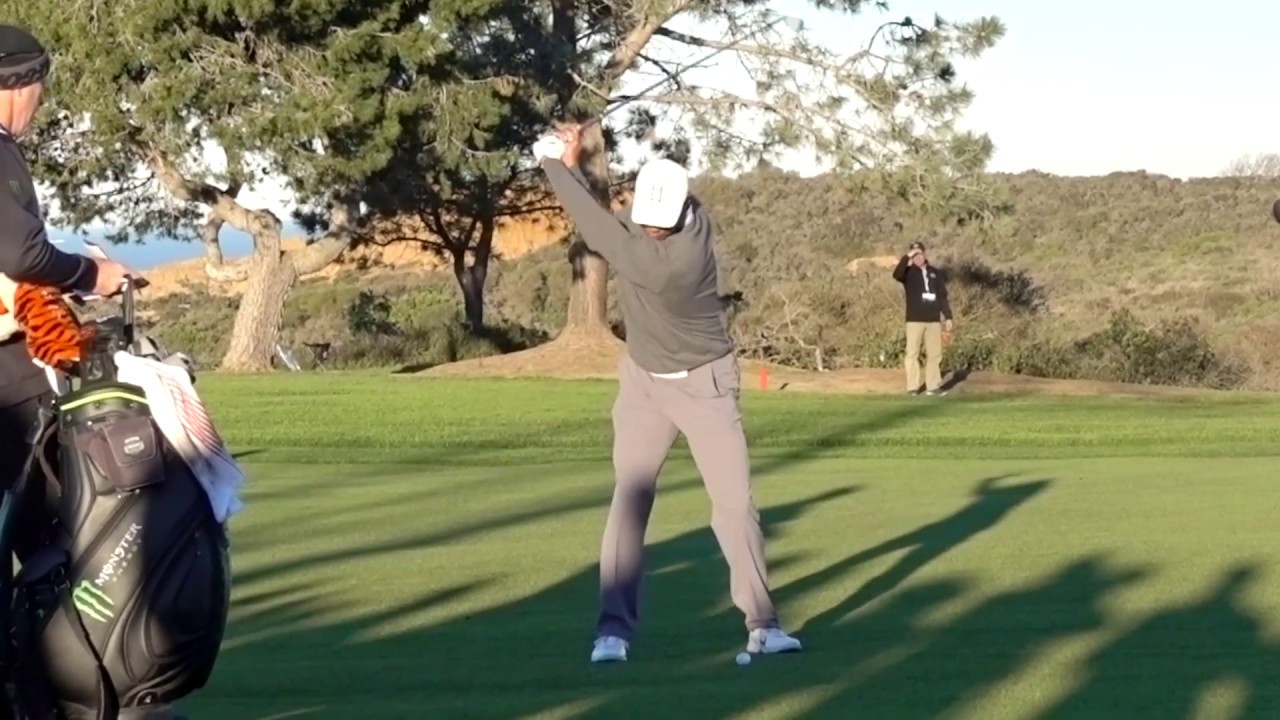 タイガー・ウッズ Tiger Woods Iron Shot【2019 Farmers Insurance