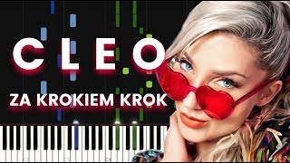 Miniatura del video "Cleo - Za Krokiem Krok | Piano Tutorial | Quinooa ♡"