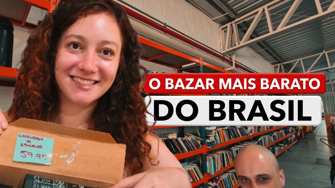 Bazar dos LIVROS BARATOS, maior feira de mídia física do Brasil! (Dvds ...