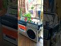 #vintage National Panasonic AC DC battery operated Radio tape recorder#shortsviral #video viral