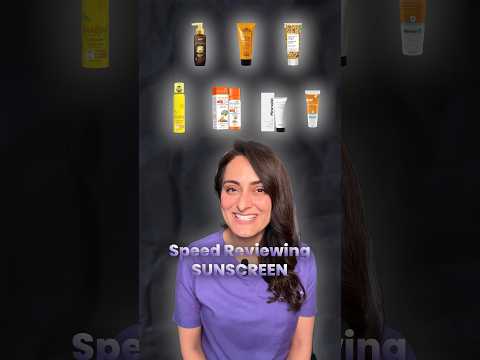 Sunscreen Speed review  