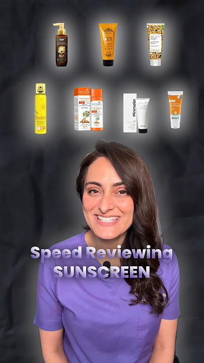 Sunscreen Speed review  | dermatologist suggests