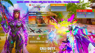 Mythic USS 9 looks spectacular with Pink Mythic Sophia to tear down every SND & HP opponents in CODM