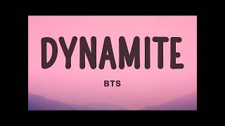 BTS - Dynamite (Lyrics)