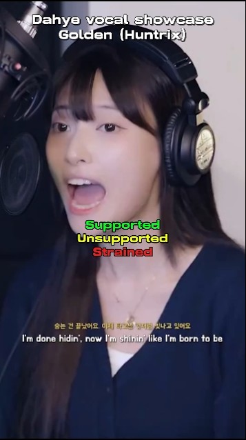 Dahye โ Golden (cover)b #vocalshowcase #kpopvocalshowcase #kpop #huntrix #dahye