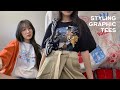 a styling graphic tees lookbook (ft. shop cerulean)