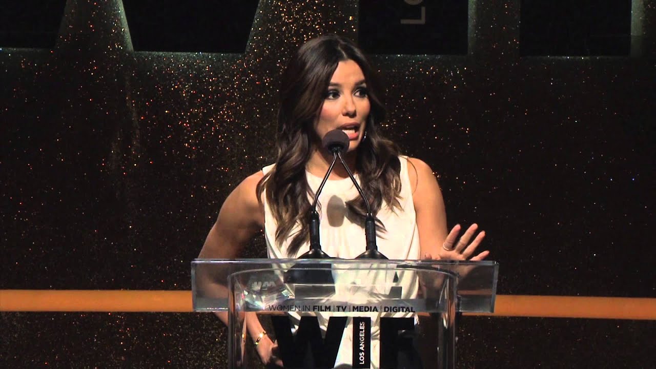 Eva Longoria during show at the Women In Film 2014 Crystal + Lucy Awards