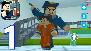 Craft Prison: Obby Escape - Gameplay Walkthrough Part 1 Escape From Police Prison Run (iOS, Android)