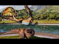 Throwing Dinosaurs Into The Lagoon | Jurassic World Evolution 2