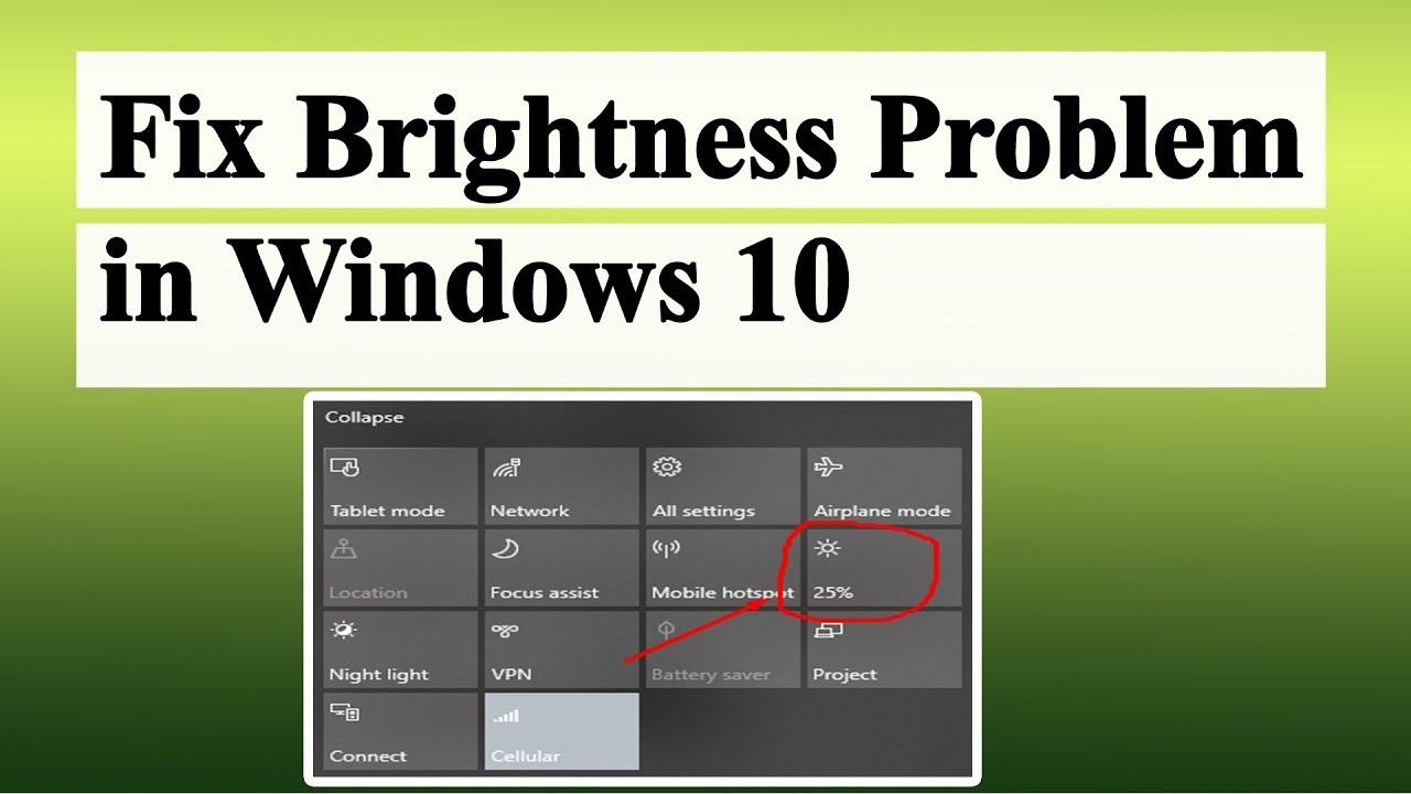 will the brightness slider in windows work on desktops