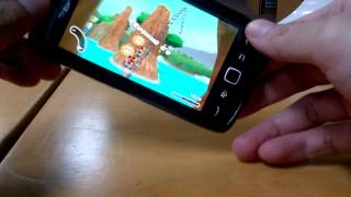 3D Rollercoaster Rush Jurassic 2 on Blackberry 9860