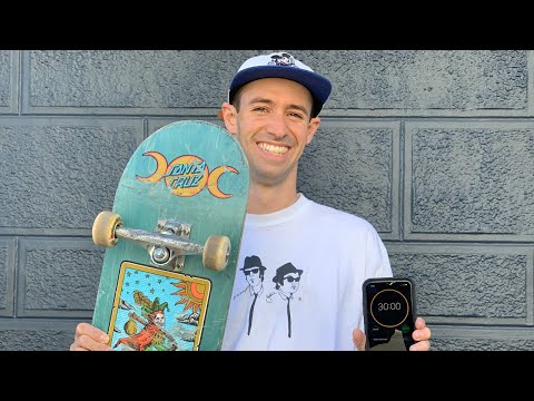30 MINUTES WITH: KEVIN BRAUN AT NEWARK SKATEPARK! | Santa Cruz Skateboards