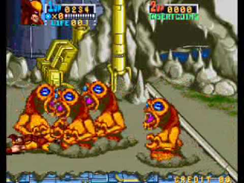 MAME:X-Men Playthrough:Leve...  4