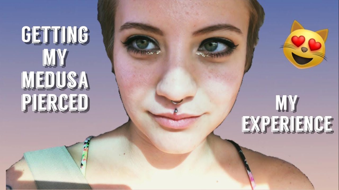 GETTING MY MEDUSA PIERCED// MY EXPERIENCE YouTube