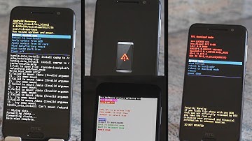 SOLVED - HTC One A9 Red Triangle Fix | Original Factory Settings