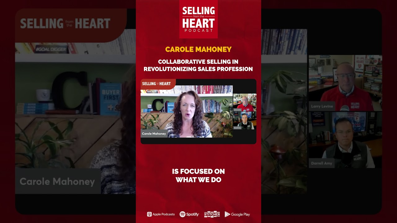 Collaborative Selling in Revolutionizing Sales Profession featuring Carole Mahoney | Clip#1 Collaborative Selling in Revolutionizing Sales Profession featuring Carole Mahoney | Clip#1