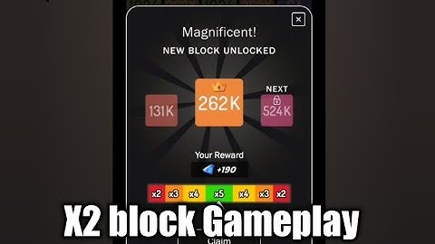 x2 blocks ll New highest block unlocked ll Android iOS gamesplay