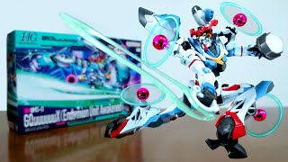 【バンダイ驚異のメカニズム!覚醒時のジークアクスがプラモに!?】HG 1/144 GQuuuuX(エンディミオン・ユニット覚醒時) レビュー