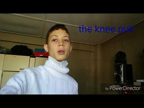 how to do the knee pull