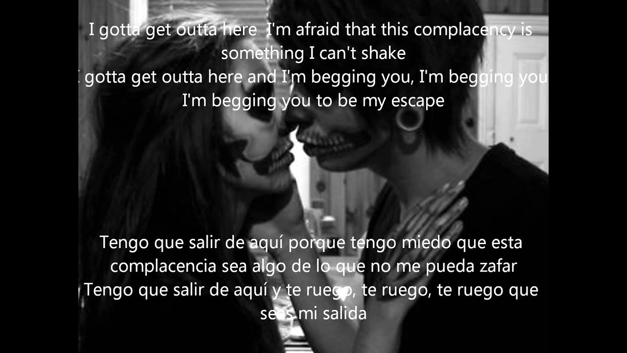 Be My Escape Acoustic - Relient k (Lyrics - Sub Español) - YouTube