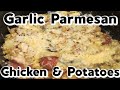 Slow Cooker Garlic Chicken &amp; Potatoes Recipe!