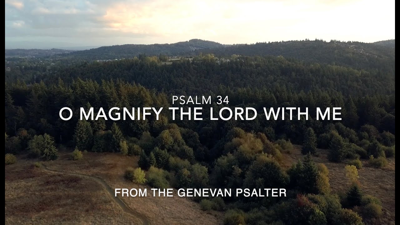 Psalm 34 from the Genevan Psalter - medieval style