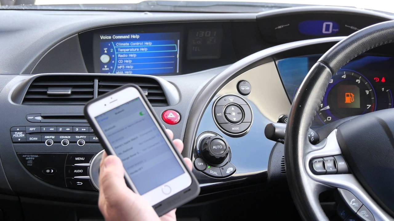 How to Pair your iPhone to the bluetooth system in a 2007 07 HONDA