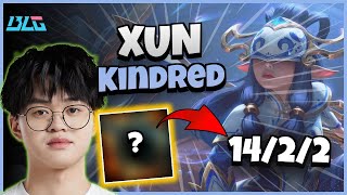 BLG XUN Kindred vs Pantheon | 14.11