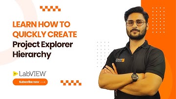 Learn about Project Explorer Hierarchy in LabVIEW | Exeliq LabVIEW Beginner Course | LabVIEW Basics
