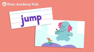 The Word "Jump"  | Sight Words | Learn to Read with Khan Academy Kids
