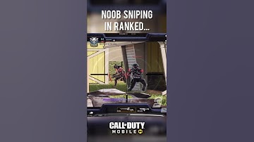 Noob sniping continues😁 #codm #codmobile #ranked #viral  #shorts #shortsfeed #shortsvideo #op #yt