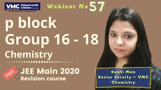 Revise P-Block 16-18 in 90 mins for JEE Mains | Get Full Marks | Vidyamandir Classes