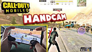 CODM HANDCAM ON POCO F3 📲PERFORMANCE ⚙️ 4FINGER CLAW [Call Of Duty Mobile Gameplay] POCO F3 CODM