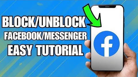 How To Block Someone On Facebook & Messenger - (Easy Tutorial) 🚫💬
