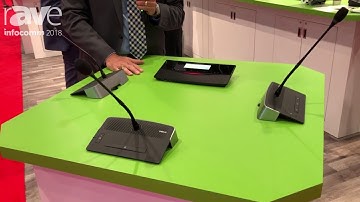 InfoComm 2018: Televic Conference Shows the New D-Cerno Discussion System