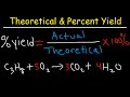 Calculating Theoretical And Percent Yields In Combustion Reactions