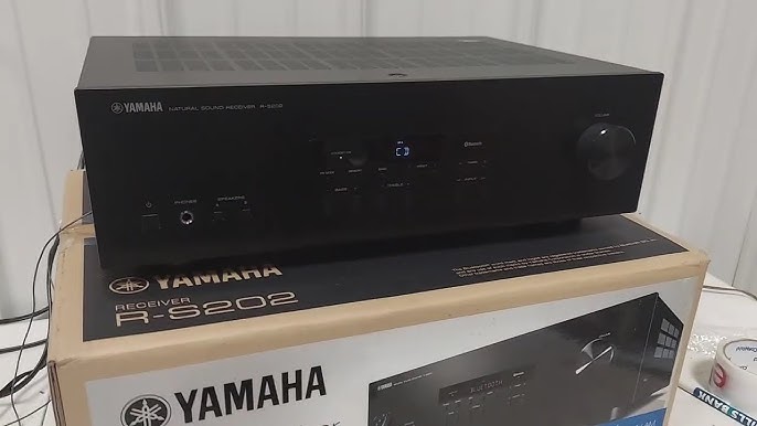 How to Factory Reset Yamaha R-S202 Home Stereo Audio Bluetooth AM FM  Receiver - YouTube