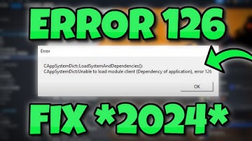 How To FIX *ERROR 126* In CS2! *2025*