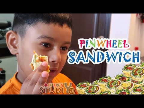 Why are smooth fillings are ideal for pinwheel sandwiches?