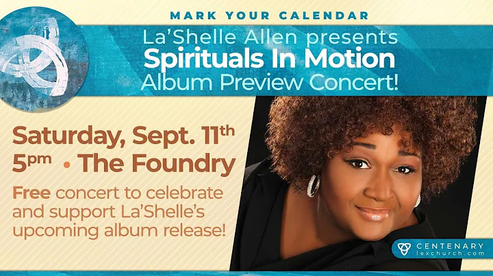 La'Shelle Allen - Spirituals in Motion Album Previ...