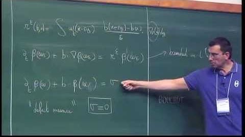 Mini Course - Flow of nonsmooth vector fields applications. Part I - Luigi Ambrosio - Class 4