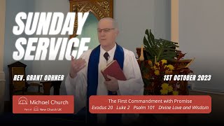 The First Commandment with Promise   Rev Grant Odhner 01 10 2023