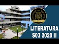 EXCLUSIVA🚨/LITERATURA SEMANA 3 PRE SAN MARCOS 2020 II 📚🖥️