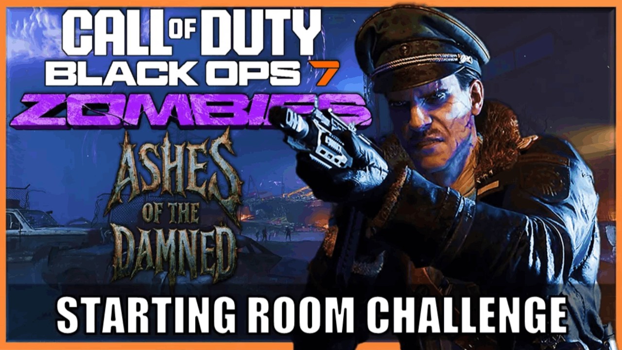 Call of Duty Black ops 7: Zombies (Ashes of the Damned) Starting Room Challenge!