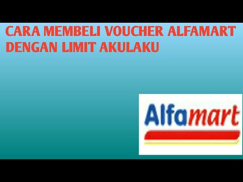 Cara membeli voucher alfamart promo dengan limit akulaku | Tutorial akulaku # 1